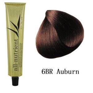 All-Nutrient Permanent Cream Hair Color - 6BR Auburn